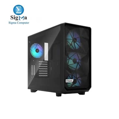 Fractal Design Meshify 2 Black TG Light Tint - RGB - View 1