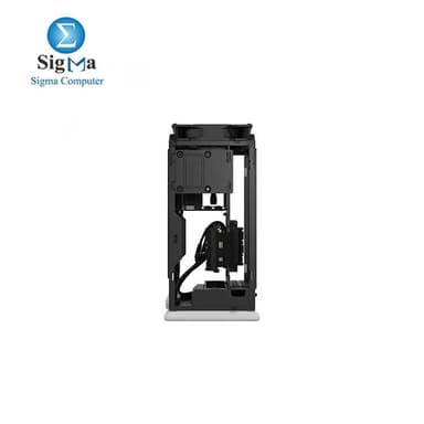 Fractal Design Mood Light Gray PC Case - Sleek Fabric Design, 180mm Top Fan, Conceals 325mm Graphics Card, m-ITX Motherboard Compatible, Easy Access Build, Efficient Cooling - View 6