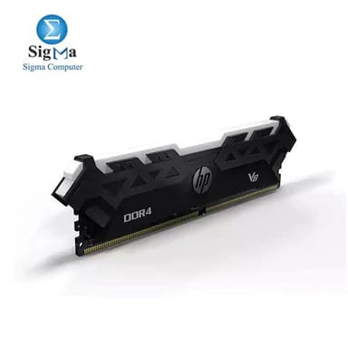 HP V8 RGB 16GB (2 x 8GB) DDR4 3600MHz U-DIMM CL18 Desktop Memory Kit - Black - View 6