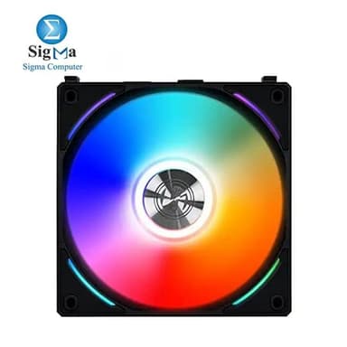 Lian Li UNI Fan AL120 3 Pack Black with Controller AL120-3B - View 3