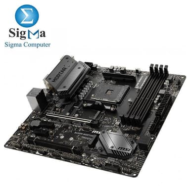 MSI B450M MORTAR AM4 AMD Motherboard - View 2