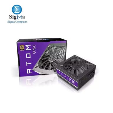 ANTEC ATOM G750 750W 80 PLUS GOLD FULLY MODULAR BLACK POWER SUPPLY - View 1