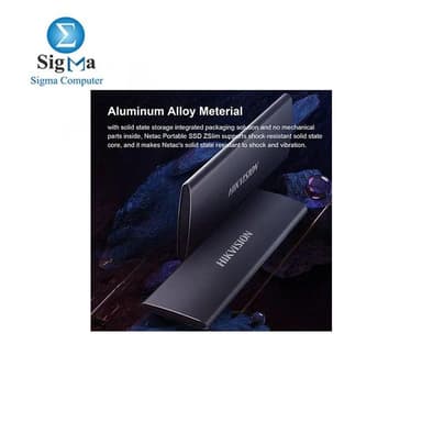 HIKVISION T200N 256GB SSD USB 3.1 Type-C, High-Speed Read-Write (450 MB-s) - View 6