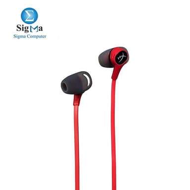 HyperX Cloud Earbuds Gaming Headphones with Mic HX-HSCEB-RD - View 1