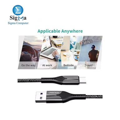 CHOETECH AC0013 USB Type C Cable For HUAWEI, 5A SuperCharge Fast Charging - View 6
