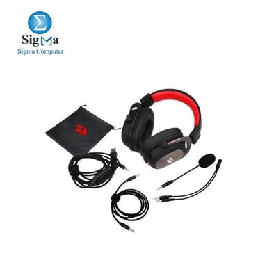 Redragon H510 Zeus 7.1 Gaming Headset -  Surround Sound - Black/Red - View 5