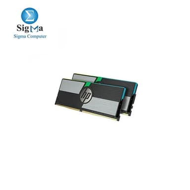 HP V10 RGB 16GB DDR4 3600MHz U-DIMM CL14 2x8 - View 2