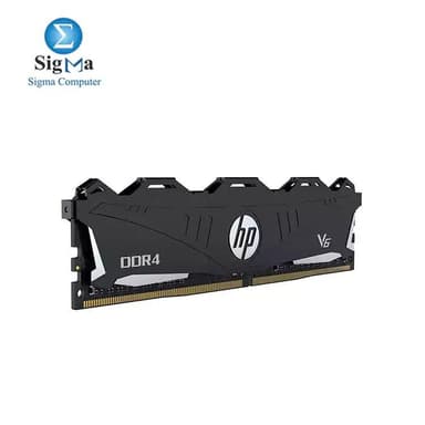 HP V6 DDR4 16GB 3200Mhz CL16 Desktop Gaming Memory with Heatsink BLACK - View 1