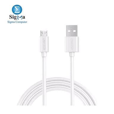 CHOETECH Cable AB003 USB-A to Micro USB 1.2m V1 WHITE - View 2