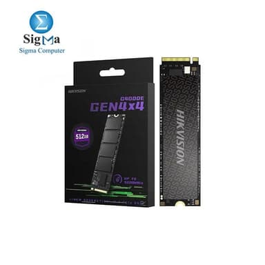 HIKVISION Internal SSD G4000E M2 2280 512GB PCIe Gen4x4 NVMe 3D TLC 2500MB/s - 5000MB/s 900TBW - View 3
