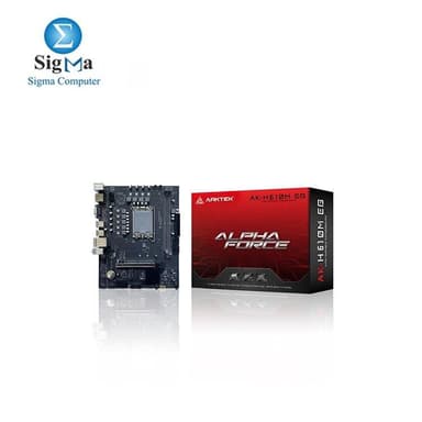 ARKTEK Motherboard INTEL AK H610M EG ALPHA FORCE - View 1