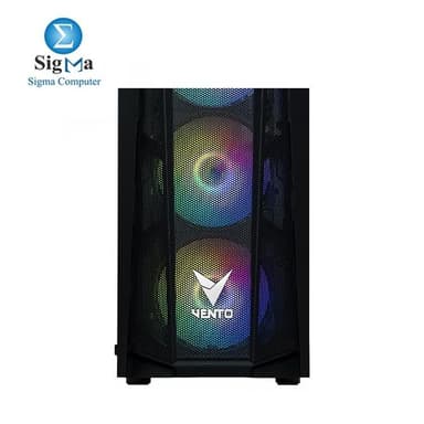 CASE VENTO FSP MESH VG15FE 3Fan+Thermaltake Litepower LTP-0650P-2 650W Power Supply. - View 4