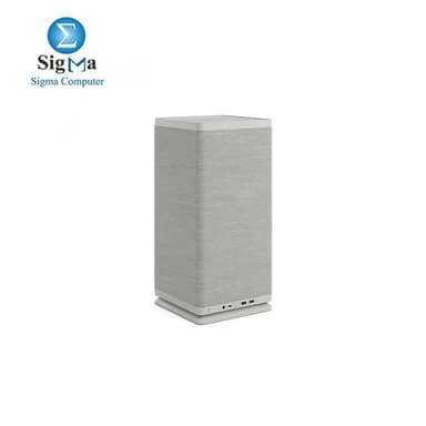 Fractal Design Mood Light Gray PC Case - Sleek Fabric Design, 180mm Top Fan, Conceals 325mm Graphics Card, m-ITX Motherboard Compatible, Easy Access Build, Efficient Cooling - View 1