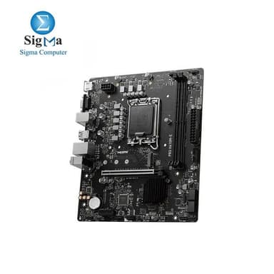 MSI PRO H610M-E Socket LGA 1700 Motherboard - View 3