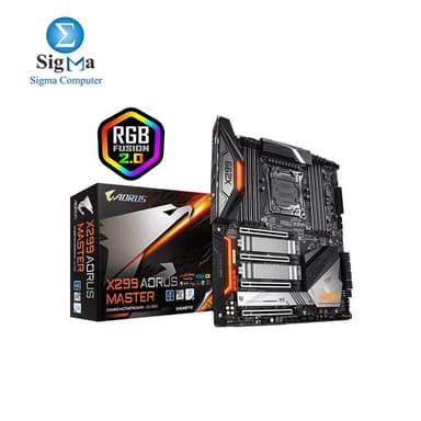 Gigabyte Intel X299 AORUS MASTER Motherboard - View 1