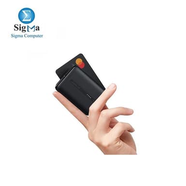 JSAUX (PB2002) Super Mini 22.5W Powerbank 10000mAh QC PD 3.0 Dual Port Portable Charger- Black - View 2