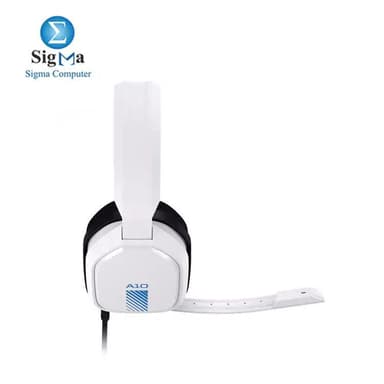 ASTRO Gaming  A10 Gaming Headset for PlayStation - PlayStation 5, PlayStation 4 - White 939-001847 - View 4