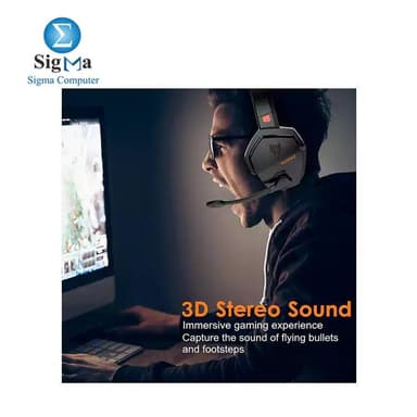 NUBWO N16 Stereo Gaming Headset with Noise Cancelling Microphone for PS5, PS4, Xbox One - View 5