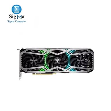 Gainward RTX 3070 Ti Phoenix, 8GB GDDR6X, 1770MHz Boost, 19Gbps, 608GB/s, 2.7-slot cooler, 3x DP 1.4a, 1x HDMI 2.1a, Dual 8-pin - View 2