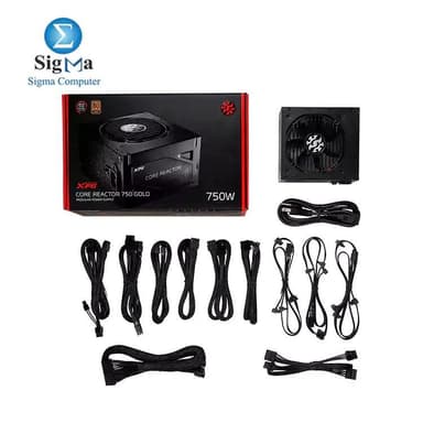XPG CORE Reactor 750Watt 80 Plus Gold Certified Fully Modular Power Supply - View 4