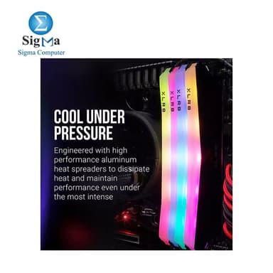 PNY 16GB XLR8 Gaming EPIC-X RGB DDR4 3200MHz Desktop Memory - View 3