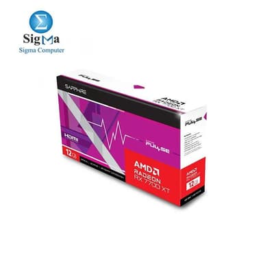 Sapphire Pulse AMD Radeon RX 7700 XT Gaming Graphics Card with 12GB GDDR6, AMD RDNA 3 - View 6