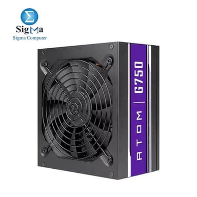 ANTEC ATOM G750 750W 80 PLUS GOLD FULLY MODULAR BLACK POWER SUPPLY - View 3