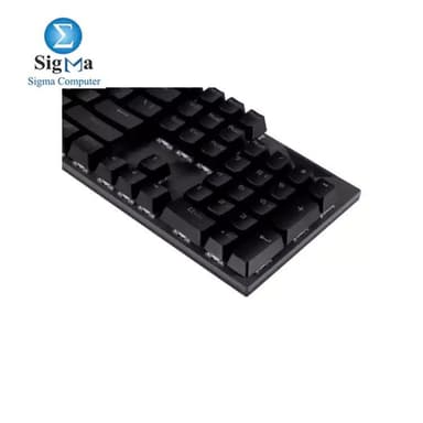 Galax STL-03 Stealth 104 Keys Mechanical Blue Switch Rainbow Backlit Wired Gaming Keyboard - View 2