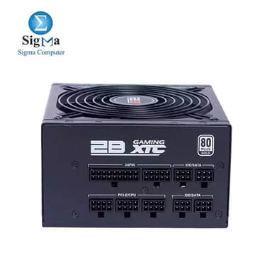 2B (PW005) Ecstasy Gaming Power Supply 850W 80plus Gold, Full Voltage, Full Modular - View 1