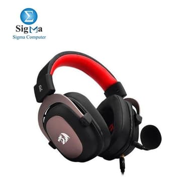 Redragon H510 Zeus 7.1 Gaming Headset -  Surround Sound - Black/Red - View 2