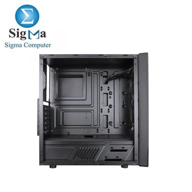 NEON ARGB G21-FWB Black ATX Mid Tower Computer Case+PSU 550W - View 2