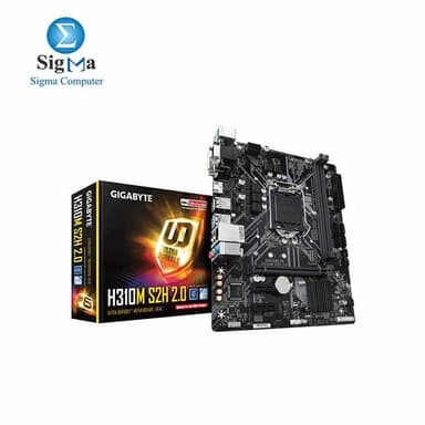 GIGABYTE H310M S2H 2.0 Ultra Durable motherboard - View 1