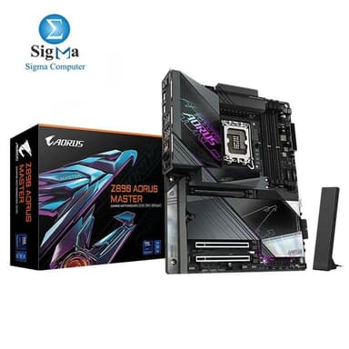 GIGABYTE Z890 AORUS MASTER Socket LGA 1851 Motherboard - View 1