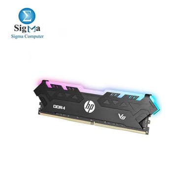 HP V8 RGB RAM 8GB 1 x 8GB DDR4 3600mHz U-dimm CL18 - View 3