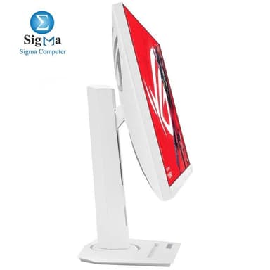 ASUS ROG Strix XG27UCG-W: 27-Inch Fast IPS 4K @160Hz / FHD @320Hz, 1ms GTG, 95% DCI-P3, HDR10, G-Sync Compatible, USB-C, ELMB Sync, Aura Sync RGB. - View 4