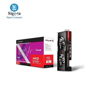 Sapphire Pulse AMD Radeon RX 7700 XT Gaming Graphics Card with 12GB GDDR6, AMD RDNA 3 - View 5