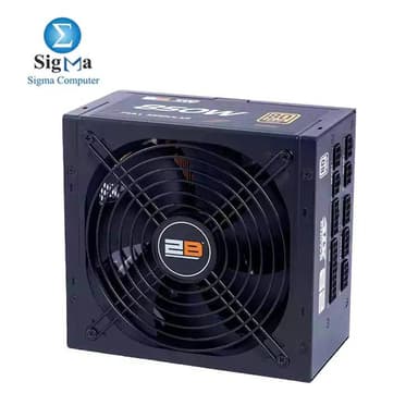 2B (PW005) Ecstasy Gaming Power Supply 850W 80plus Gold, Full Voltage, Full Modular - View 2