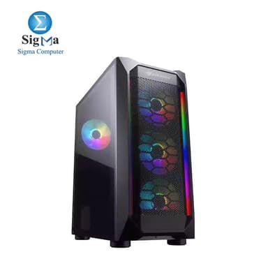 COUGAR MX410 Mesh-G GAMING CASE 4Fan Plus PSU 500W 80 plus white. - View 2