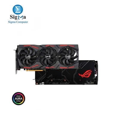 ASUS ROG Strix AMD Radeon RX 5700XT Overclocked 8G GDDR6 HDMI DisplayPort Gaming Graphics Card - View 2