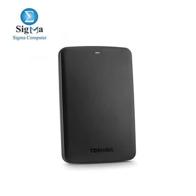 TOSHIBA 1TB Canvio Basics  USB 3.0 Portable Hard Drive-Black - View 2