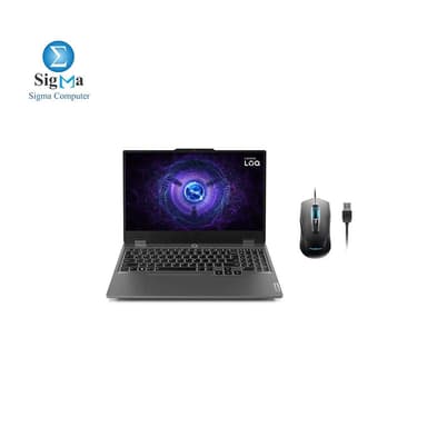 Laptop Lenovo LOQ 15IRX9 83DV006JAX - Intel Core I7 13650HX - Nvidia GeForce RTX 4060 8G - 16G DDR5 4800 MHz - 1TB NVMe SSD - 15.6 FHD (1920x1080) IPS 300nits Anti-glare, 100% sRGB, 144Hz. - View 2