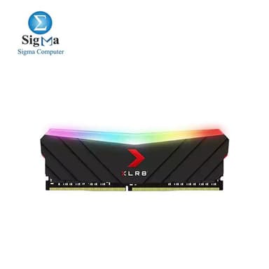 PNY 16GB XLR8 Gaming EPIC-X RGB DDR4 3200MHz Desktop Memory - View 2