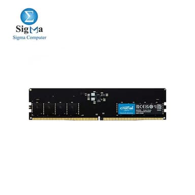 Crucial 16GB DDR5-4800mHZ UDIMM V1.1 CL40 Desktop - View 1