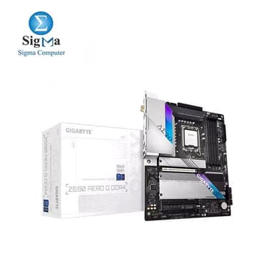 GIGABYTE Intel® Z690 Creator Motherboard with unique VisionLINK I/O design, WIFI6 802.11ax and Intel® 2.5GbE LAN, PCIe 5.0 x16 slot, 4 x NVMe PCIe 4.0 x4 M.2 Connectors, USB 3.2 Gen 2x2 Type-C® - View 1