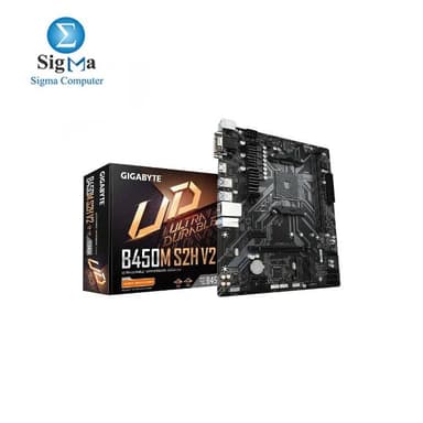 GIGABAYT AMD B450M S2H V2 Motherboard - View 2