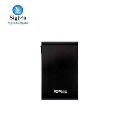 Silicon Power Hard Drive 1TB Armor A80 3.2 Antichoc+Waterproof External - Black - View 2