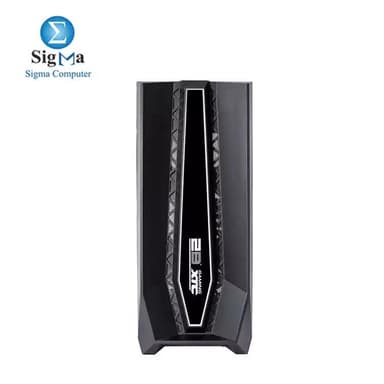 2B (PW007) Ecstasy Gaming Mid Tower Case with 0.7mm full Black Coating - View 4