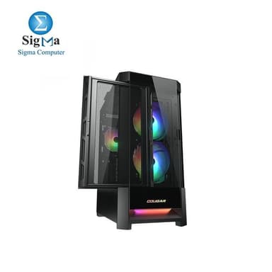 COUGAR Case DUOFACE 3 FAN RGB +POWER VTE X2 650W - View 4