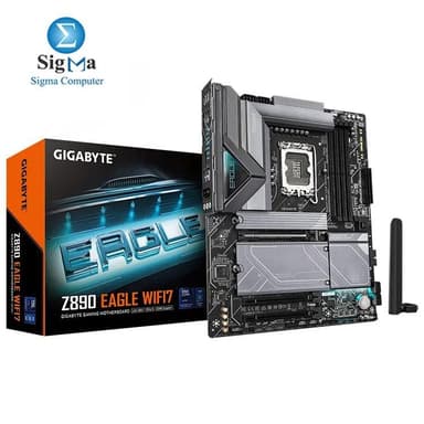 GIGABYTE Z890 Eagle WIFI7 Socket LGA 1851 Motherboard - View 1