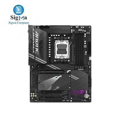 GIGABYTE X870 AORUS ELITE WIFI7 Motherboard - Supports AMD Ryzen 9000 CPUs, 16+2+2 phases VRM, up to 8000MHz DDR5 (OC), 4xPCIe 5.0 + 4xM.2, Wi-Fi 7, 2.5GbE LAN, USB 3.2 Gen 2x2 - View 2